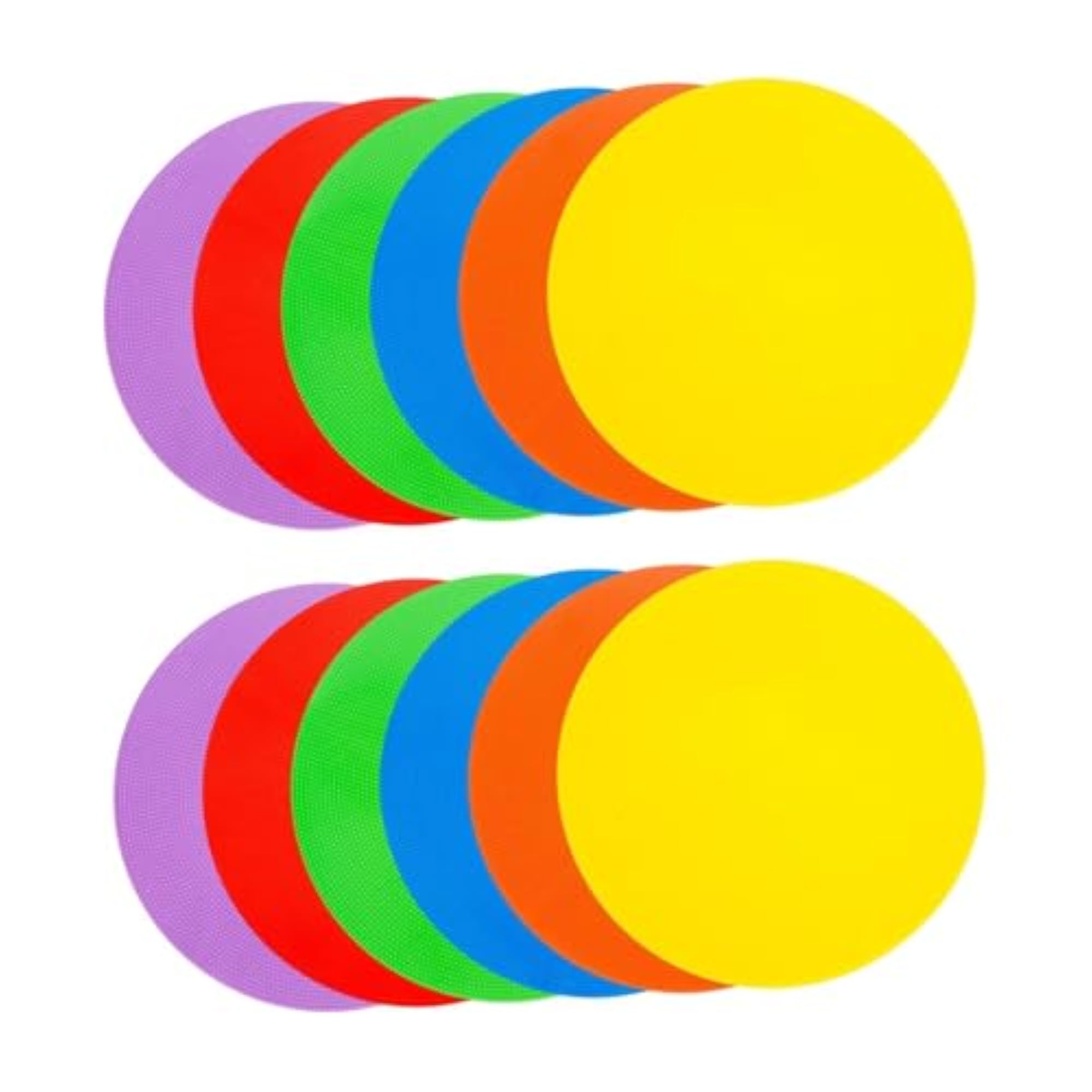 12pcs Training Spots Markers for Basketball and Soccer Practice